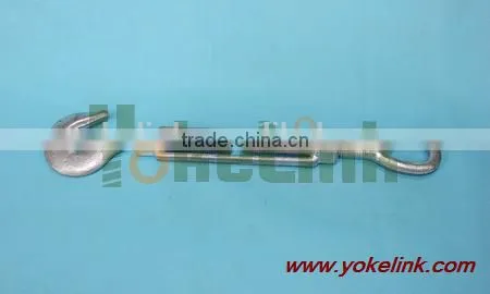 Pole line hardware Hot Dip Galvanized Forging Turn buckles
