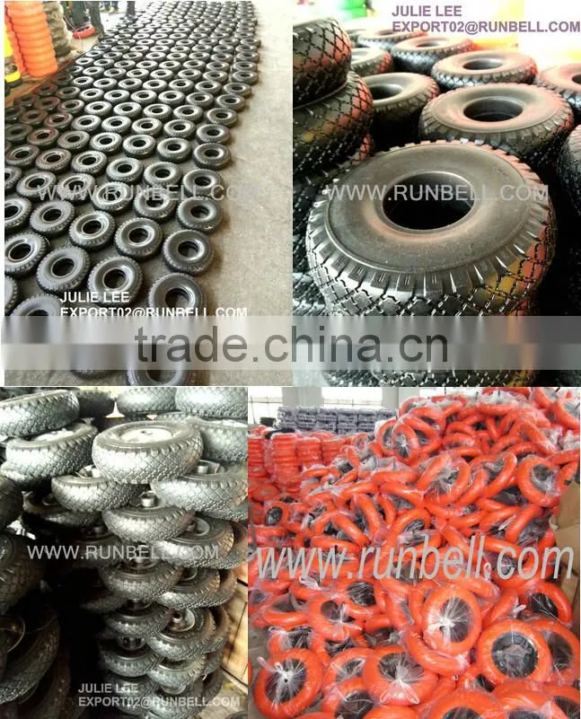 16"x4.80/4.00-8 PU Foam Wheels for Wheelbarrows