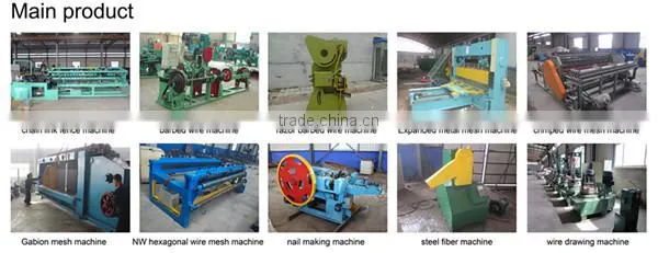 semi-automatic crimped wire mesh machine