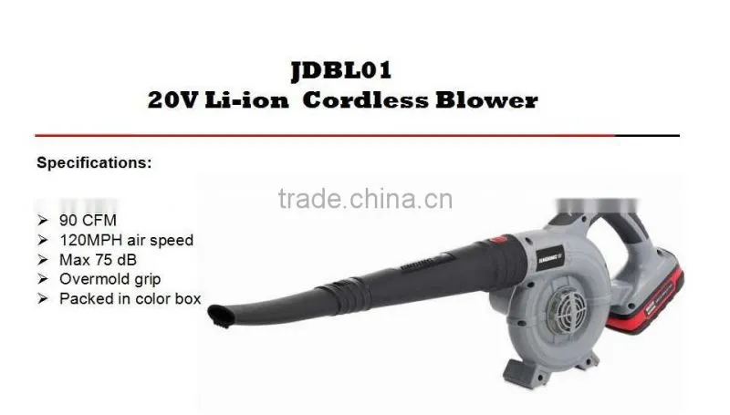 20V Bundle Kit Cordless Blower and Headge Trimmer Garden Tool Kit with 1 Set of Lion Battery and Charger