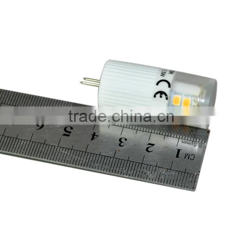 2.5W,ceramic G4 LED lights,warm white LED ,DC12-24V /AC12-16V