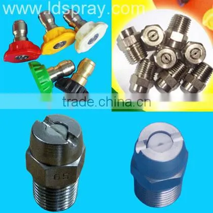 PP/PVDF/SS ceramic nozzle