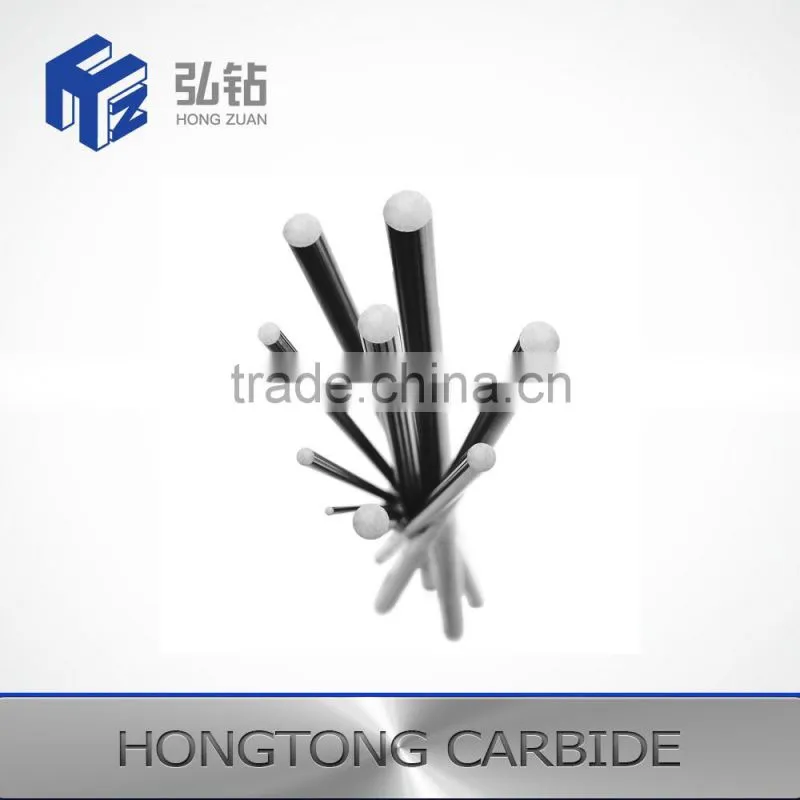 Unground sticks Tungsten Carbide Cylindrical Rod Without coolant holes