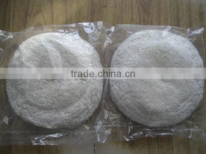 8'' double sides wool buffing pad made by RT112 wool