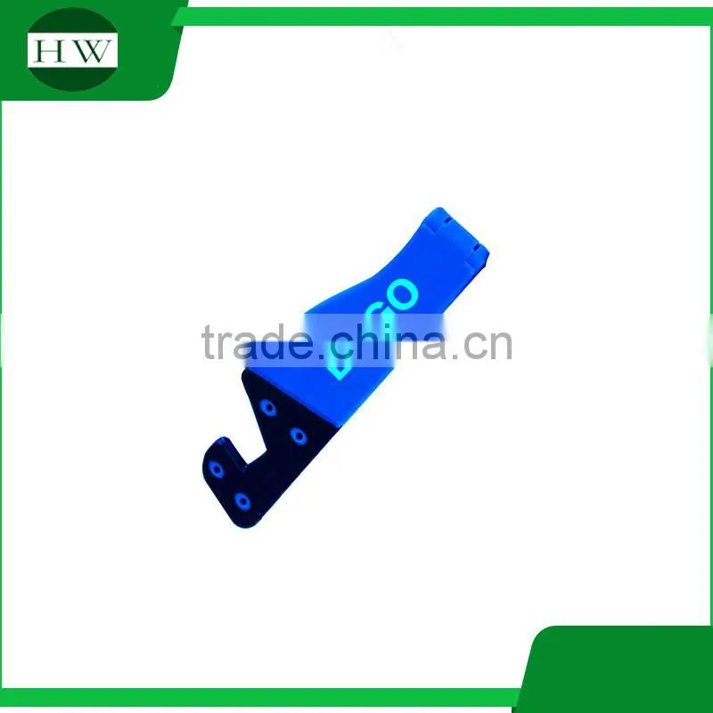V shaped folding plastic mobile phone holder