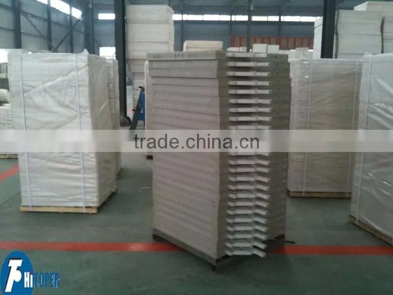 PP material high pressure filter plate with filter cloth sealed