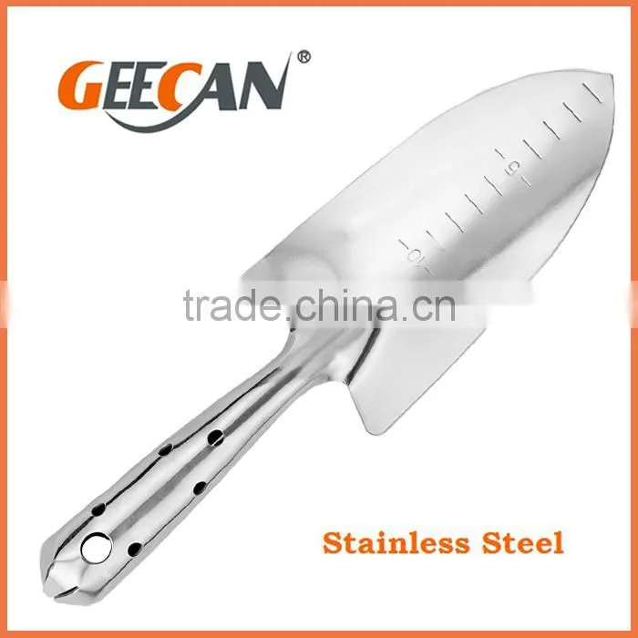 stainless steel garden shovel spade