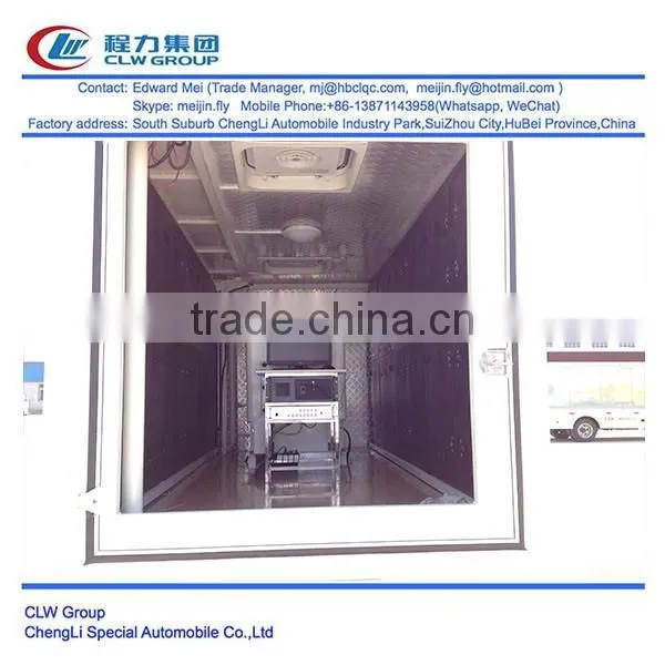 Howo 100 Hp 4*2 type P10 LED truck mounted led sign