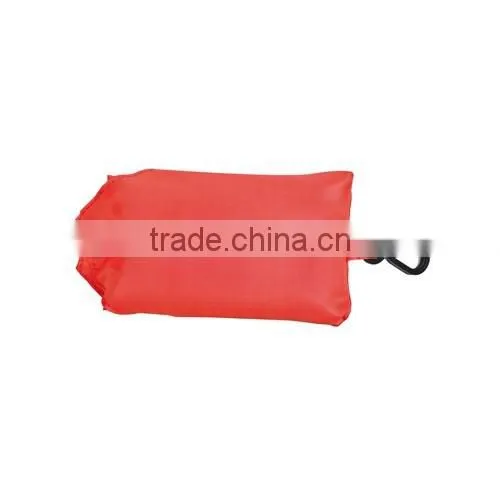 Cheap foldable supermarket vegetable shopping bag with belt clip