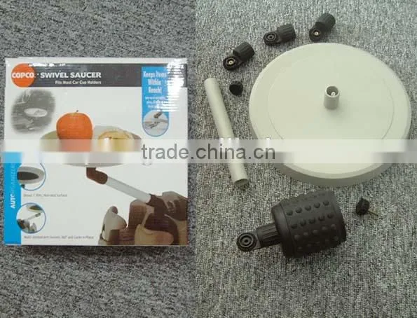 Car Swivel Saucer car swivel tray car food tray