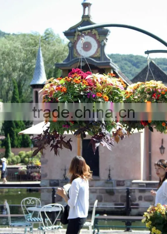 Hot Sale New design Decorative Garden flower making pot hanging ball shaped planter