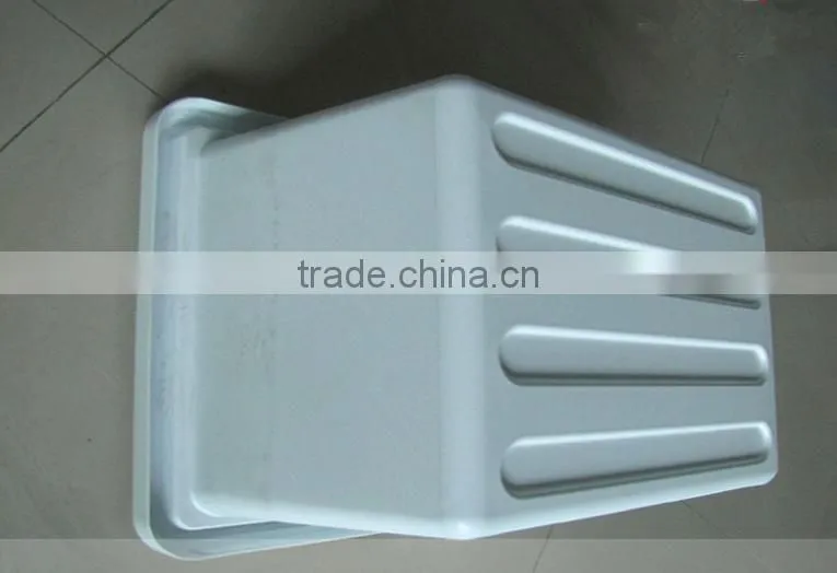 OEM vacuum forming plastic freezer storage food box/baskets
