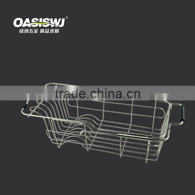 Home Storage Stainless Steel Dish Drying Rack