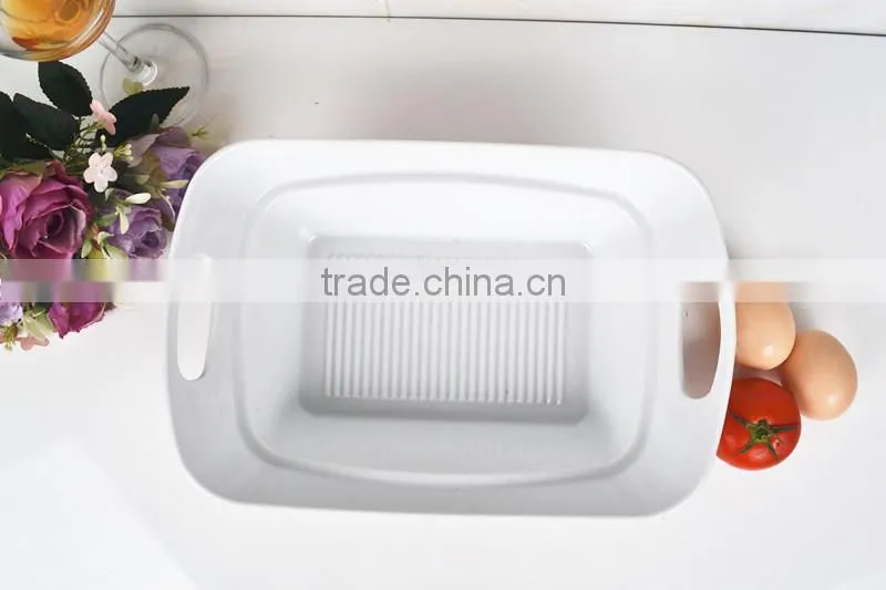 11.5" Square ceramic baking dish