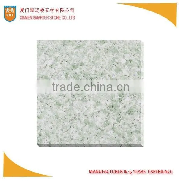 White Carrara Artificial Quartz Slab for Decoration