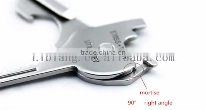 Creative outdoor present Six in one portable Key Knife
