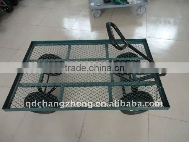 flatbed garden trolley tc4216
