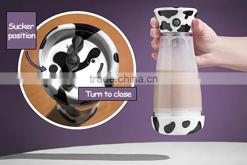 Skinny Moo Self Stirring Mug Coffee Stirring Cups Juice Mixer Stirring Cups
