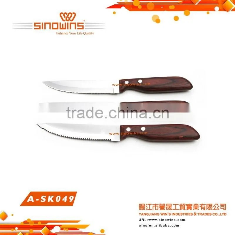 A-SK081 Royal Line High Quality Stainless Steel Steak Knives