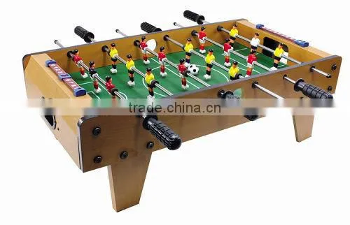 Table top football with design on board foosball soccer table / kicker football table