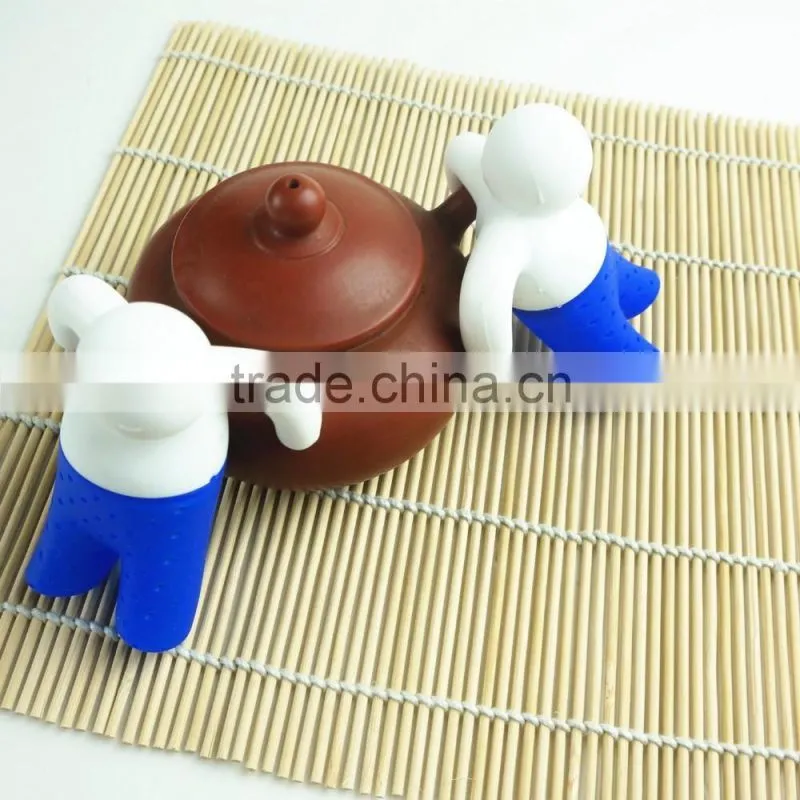 16158 Unique Cute Tea Strainer Silicone Tea Infuser Filter Teapot Teabags for Tea & Coffee Drinkware