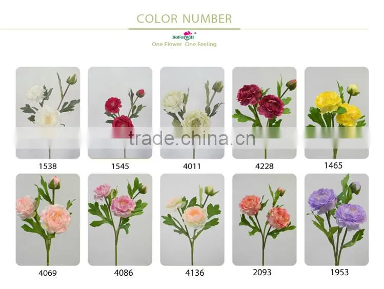fake artificial wholesale decoration mini ranunculus flowers