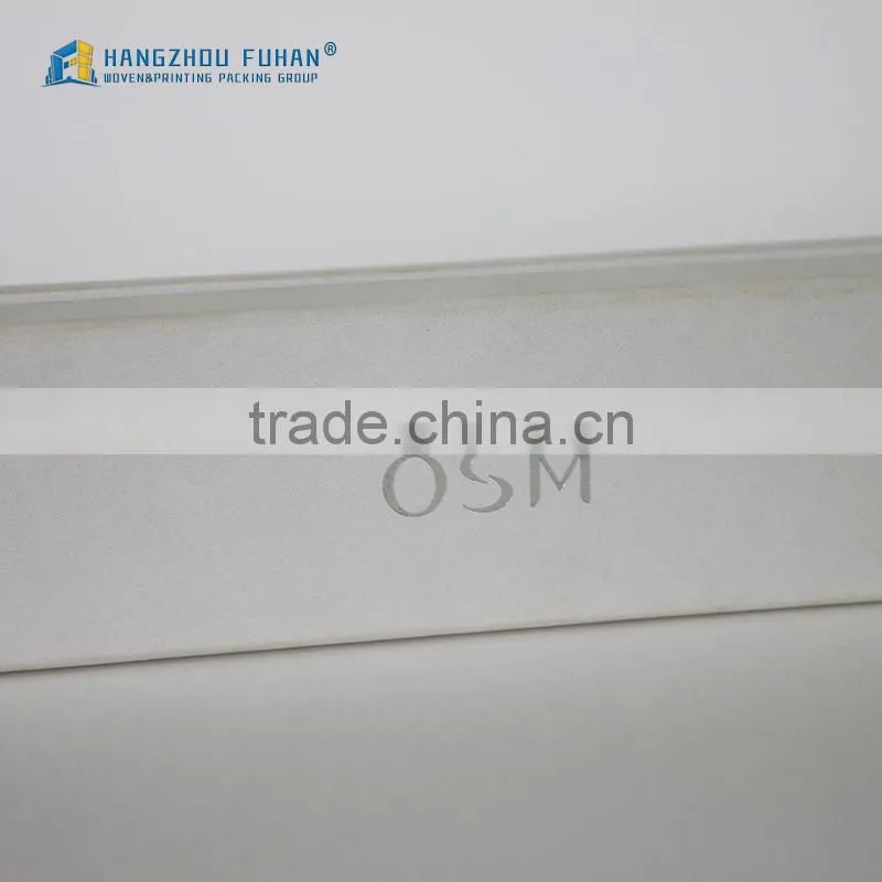 Jewelry Necklace Simple Logo White Packing Box