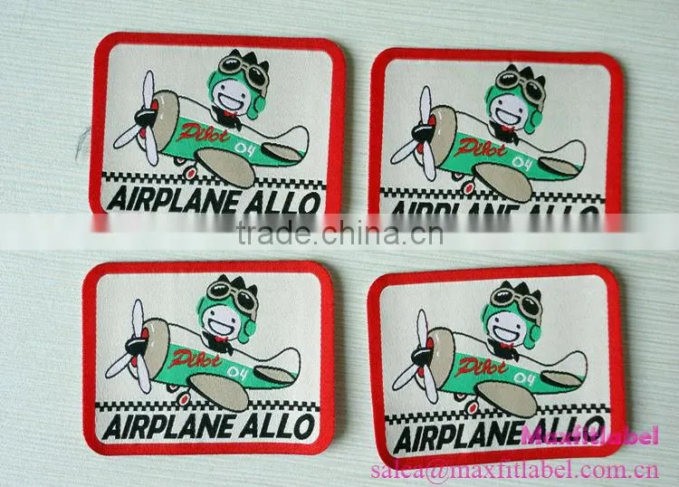 Factory price for various kinds of clothing custom embroidery patch 100% embroidery patches