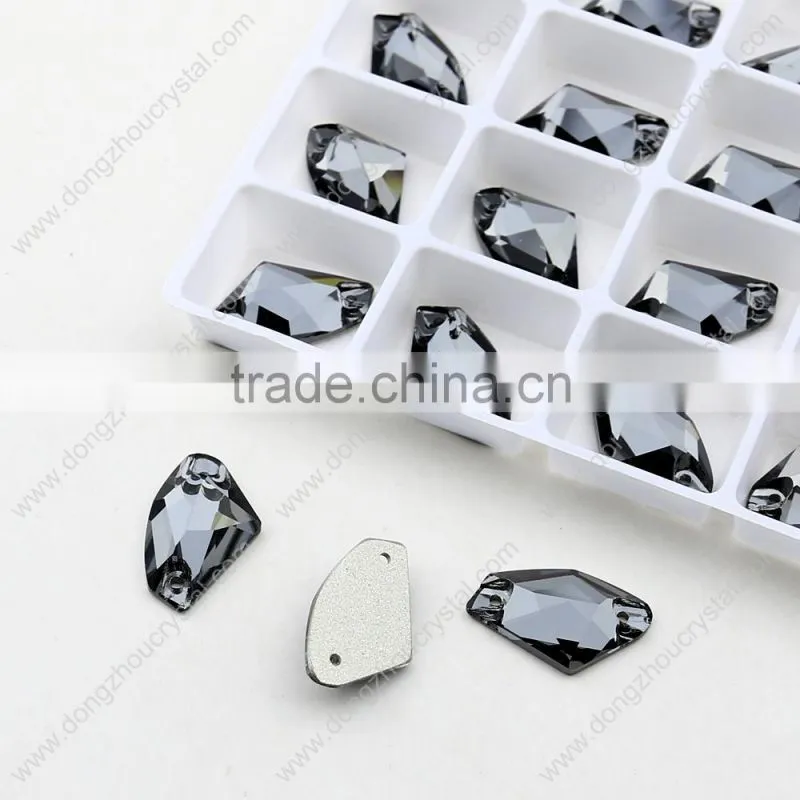 Special colorful sew on crystals! Sewing rhinestones on bridal dress/exquisite accessories