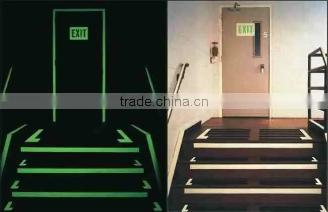 Photoluminescent film, glow sign