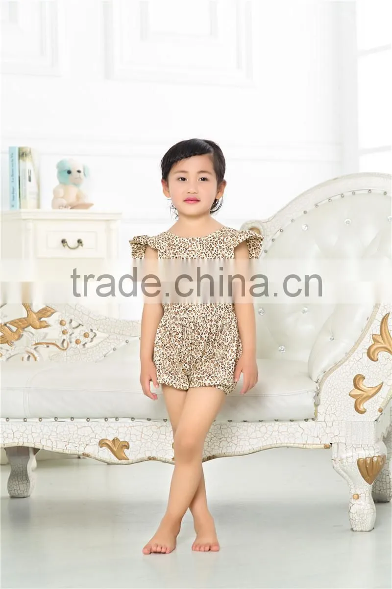 2017 Summer baby clothing boutique baby girl floral rompers fashion kids wear