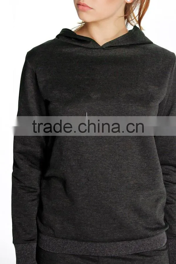 women plain hoody set blank tracksuit women sportswear