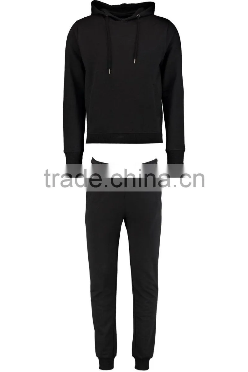 custom high quality tracksuit soft material suit for men