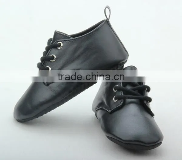 Wholesale PU Leather Cheap Baby Dress Shoes