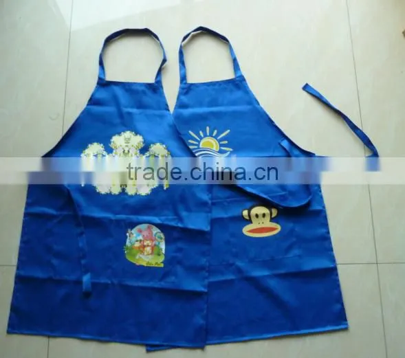 printed waist apron