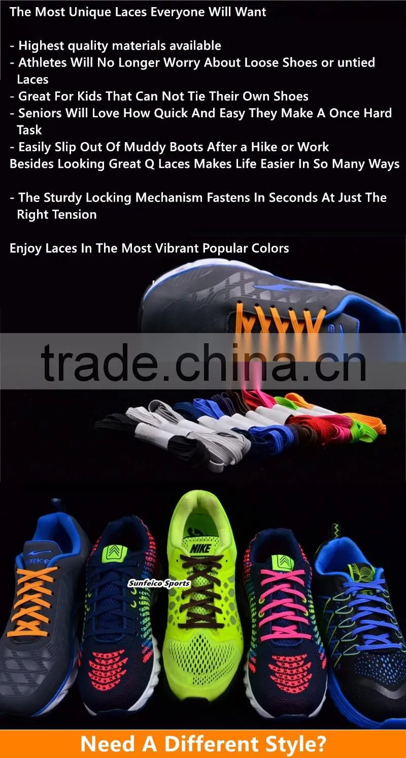 Press Release Nylon Soft and Durable No Need Tie Flat Polyester Elastic Shoelace for for pregnant mommy, Patients - Grey