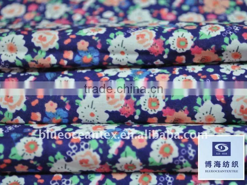 100% Cotton Cambric Fabric Printed Cotton Voile 60x60/90x88 70GSM 2OZ Bohemia Style,Factory In Huzhou