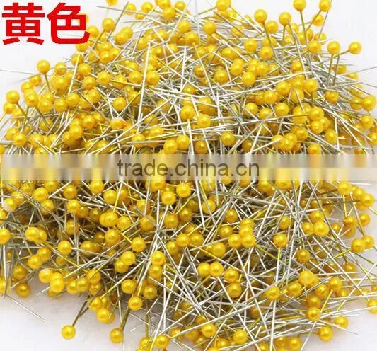 straight nickel plated office pins, stationery pins