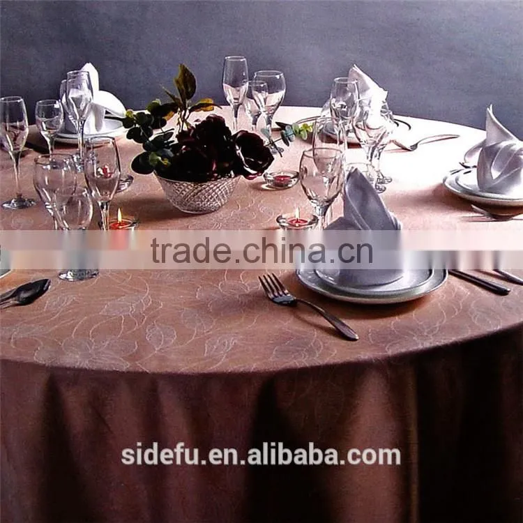 Popular European-style Fancy Restaurant Wedding Table Cloth