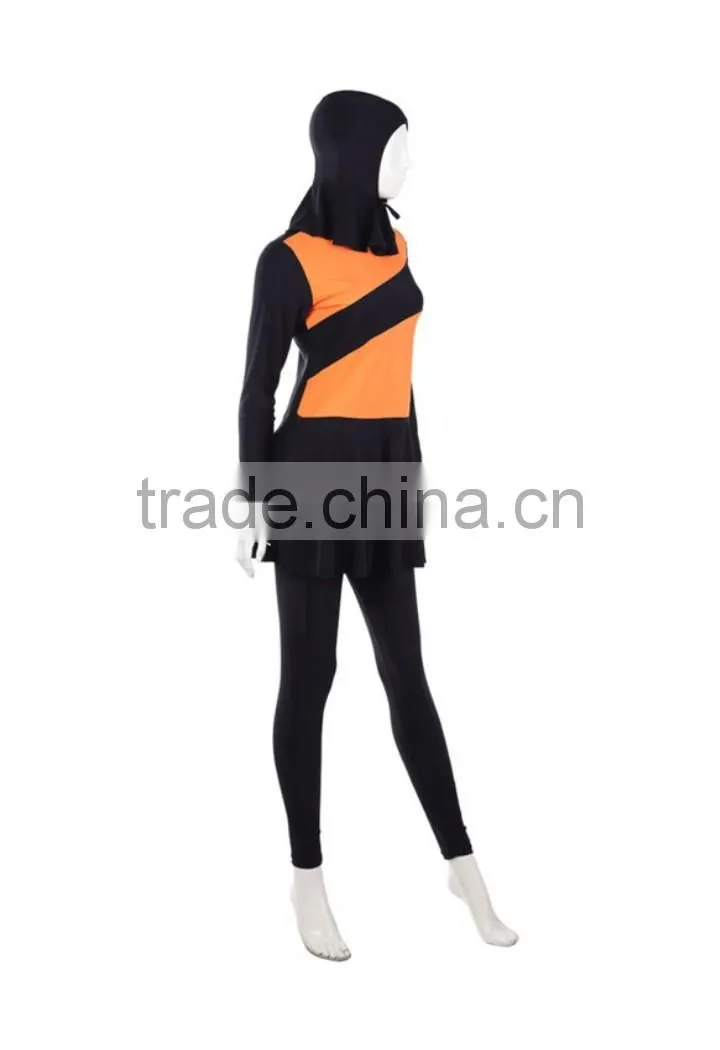Muslim Swimsuit Islamic Full Cover Modest Swimwear