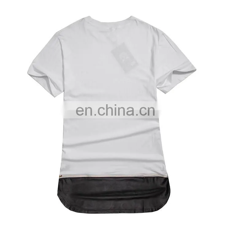 Custom men's long t shirts 6023