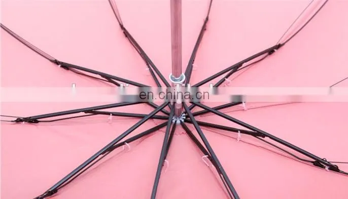 eco-friendly newest design 3 floding umbrella