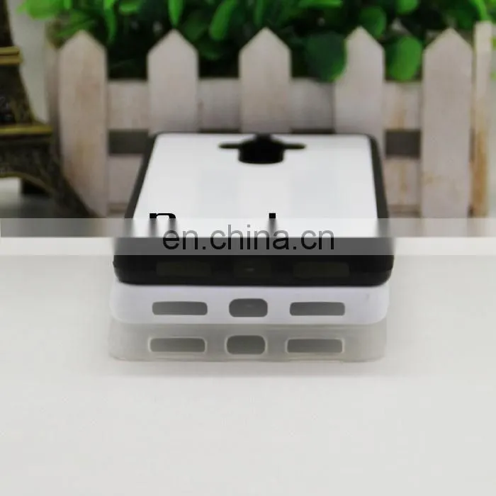 2d sublimation heat transfer PC +TPU silicon blank cell phone case for Prosub-Huawei mate 9