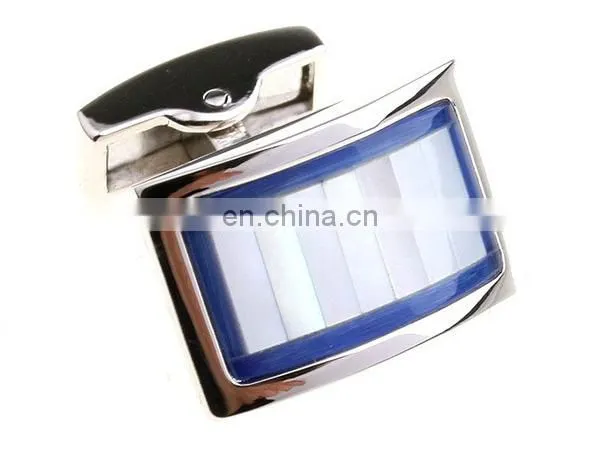 fashion mop cufflinks shell cufflinks men's jewelry high quality