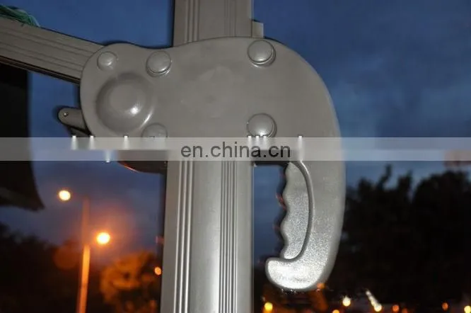 Outdoor Solar Roma Hanging Umbrella With LED Light,Can Be Rotated 360Degree