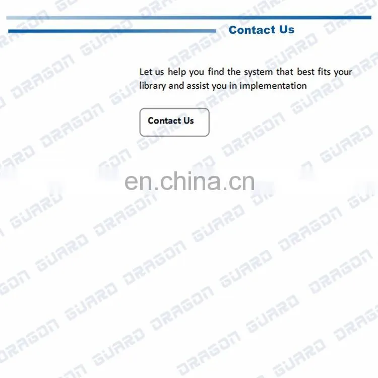 DRAGON GUARD High Quality Anti shoplifting EAS Razor Safer Box for Supermarket