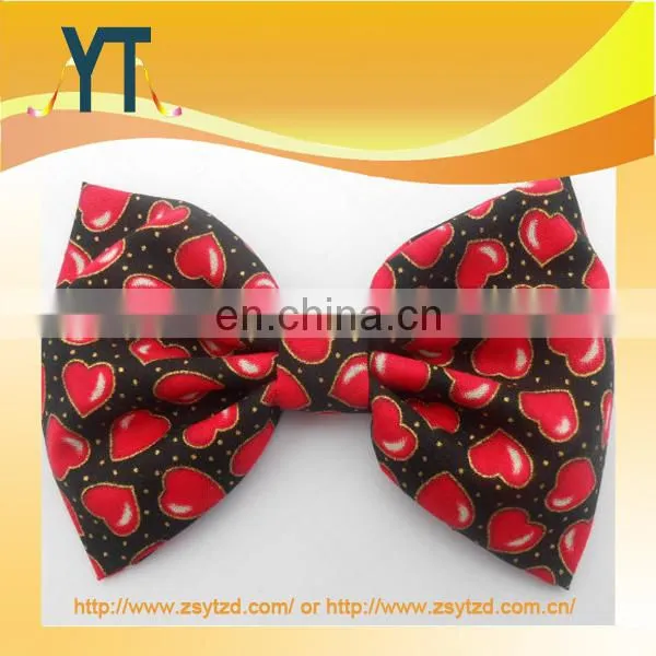 Popular Special Style Mix Golden Color Hair Bow/Barrette/Hair Pin With Black Hair Tie