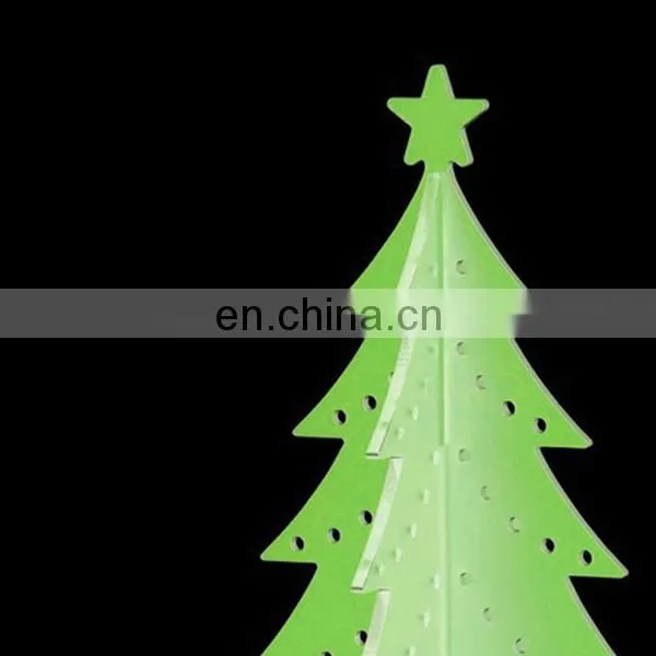 Hot sale chrismas gift LED acrylic christmas tree
