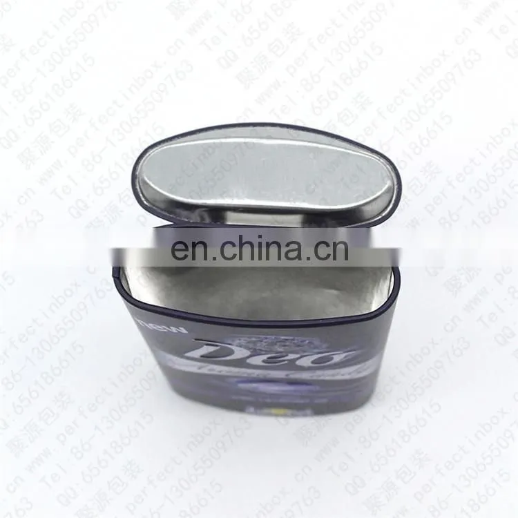 Custom chocolate packaging metal tin boxes candy tin cans factory