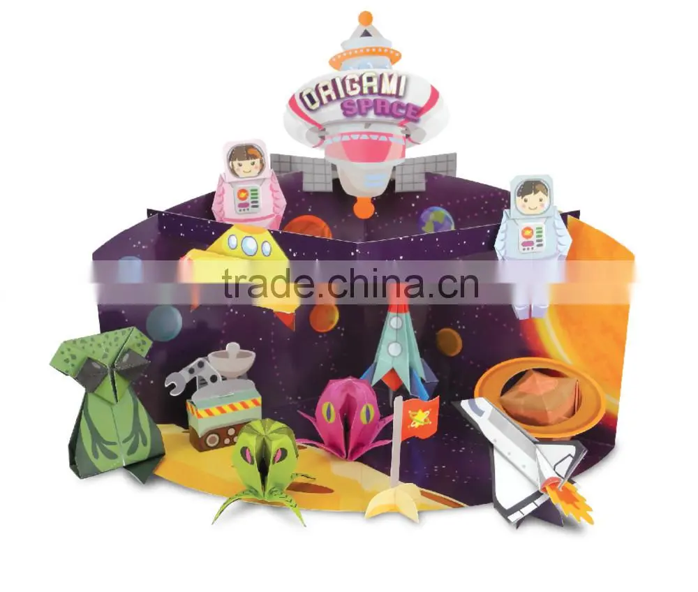 pop up card paper origami 3d